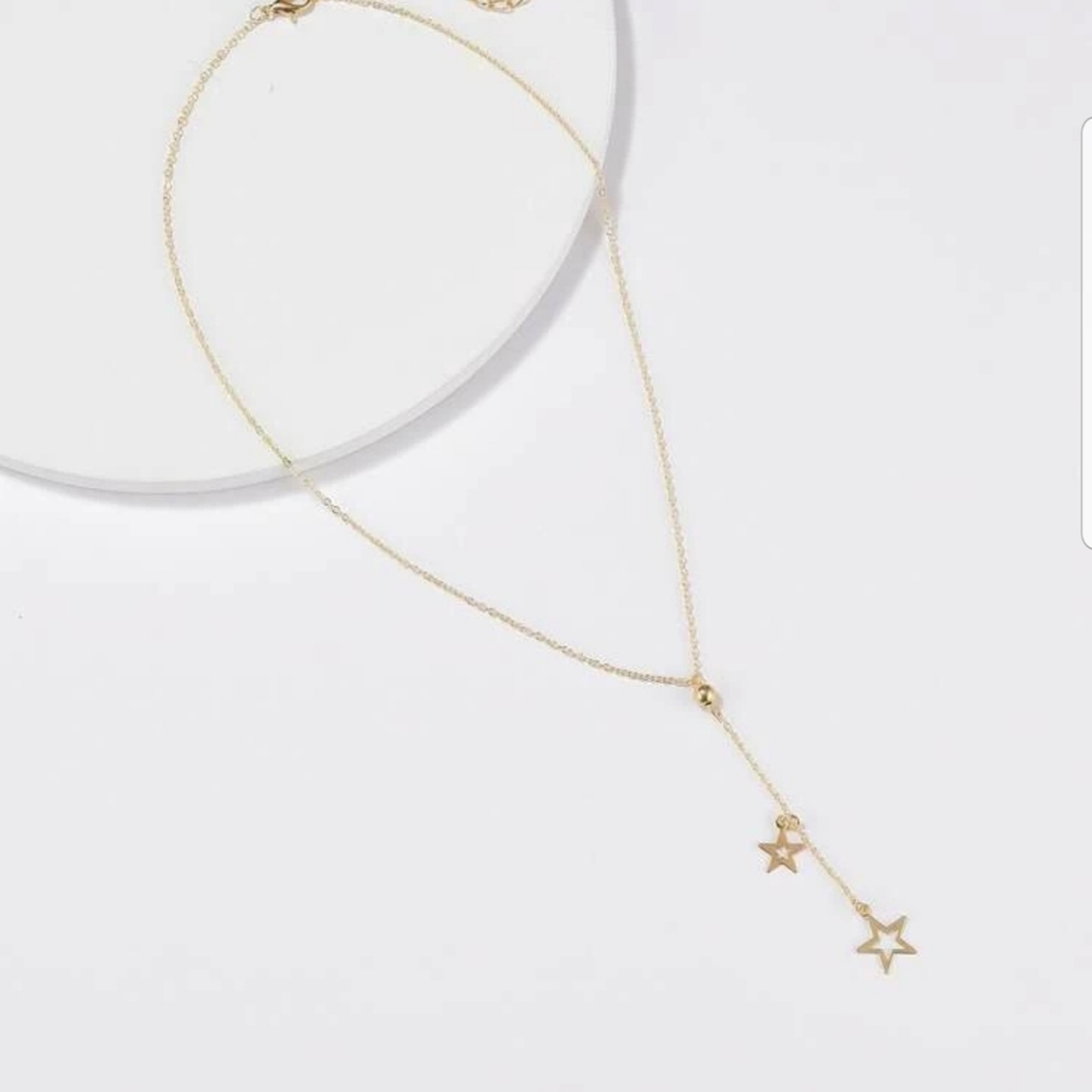 *Keisha* Star Y Lariat Necklace - Picture 3 of 6